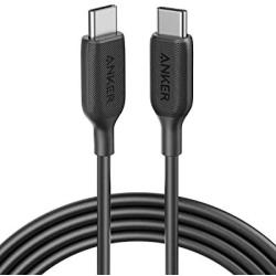 USB C to USB C Cable, Anker Powerline III USB-C to USB-C Fast Charging Cord (6 ft), 60W Power Delivery PD Charging for Apple MacBook, iPad Pro 2020, Samsung Galaxy S10 Plus S9 S8 Plus, Pixel, and More