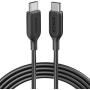 USB C to USB C Cable, Anker Powerline III USB-C to USB-C Fast Charging Cord (6 ft), 60W Power Delivery PD Charging for Apple MacBook, iPad Pro 2020, Samsung Galaxy S10 Plus S9 S8 Plus, Pixel, and More