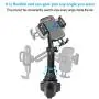 Car-Cup-Holder-Phone-Mount Adjustable Long Pole Automobile Cup Holder Smart Phone Cradle Car Mount for iPhone 11 Pro/XR/XS Max/X/8/7 Plus/6s/Samsung S10 /Note 9/S8 Plus/S7 Edge-Black Car-Cup-Holder-Phone-Mount Adjustable Long Pole Automobile Cup Holder Smart Phone Cradle Car Mount for iPhone 11 Pro/XR/XS Max/X/8/7 Plus/6s/Samsung S10 /Note 9/S8 Plus/S7 Edge-Black