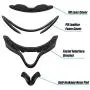 AMVR VR Facial Interface Bracket & PU Leather Foam Face Cover Pad Replacement Comfort Set for Oculus Quest