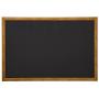 Amazon Brand – Rivet Mid Century Modern Decorative Chalkboard - 24.5 x 36.5 Inch, Dark Gold Frame