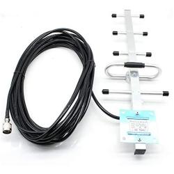 Mobile Signal Repeater Booster Amplifier 900MHz, 2G 3G 4G Cell Phone Call Signal Repeater + Antenna for Boosting Extending Mobile Phone Signal