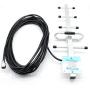 Mobile Signal Repeater Booster Amplifier 900MHz, 2G 3G 4G Cell Phone Call Signal Repeater + Antenna for Boosting Extending Mobile Phone Signal