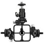 LED Ring Fill Light with Phone Clips Tripod, Selfie Makeup Beauty Fill Light, Photography Dimmable Ring Fill Light, Phone Video Light