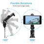 Selfie Stick Bluetooth, Doosl Selfie Stick Tripod - Extendable Tripod Stick with Remote - Facetime Phone Stand, Wireless Selfie Stick Tripod, Portable Tripod for Phone