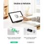 UGREEN Tablet Stand Holder Adjustable Compatible for iPad 10.2 2019, iPad Pro 11 Inch 2020, iPad 9.7 2018, iPad Mini 5 4 3 2, iPad Air, Nintendo Switch, iPhone 11 Pro Max SE XS XR X 8 Plus 7 6 (Black) UGREEN Tablet Stand Holder Adjustable Compatible for iPad 10.2 2019, iPad Pro 11 Inch 2020, iPad 9.7 2018, iPad Mini 5 4 3 2, iPad Air, Nintendo Switch, iPhone 11 Pro Max SE XS XR X 8 Plus 7 6 (Black)