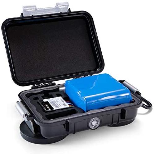 Spytec M6 6 Month Extended Battery + Magnetic Waterproof Case for GL300 GL300MA GPS Tracker for Cars, Vehicles (GPS Tracker Not Included)