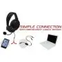 TekNmotion TM-YB100P Yapster Plus Headset for PC, MAC, Tablets and Smartphones, Black TekNmotion TM-YB100P Yapster Plus Headset for PC, MAC, Tablets and Smartphones, Black