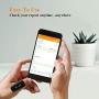 WearO2 Blood Oxygen Saturation Monitor with Vibration Alarm and Health Report, Wearable O2 Monitor and Heart Rate Monitor for Fitness, Check Trend on Free Android and iOS App