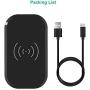 CHOETECH Fast Wireless Charger, 3 Coils Qi Wireless Charging Pad Compatible with Apple iPhone SE/11 Pro/ Xs Max/ Xr/ X/ 8/ 8 plus, 10W for Galaxy S20/ Note 10/S10/ S9/ S8, 5W for HUAWEI Mate 30 Pro