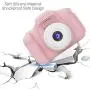 DDGG Kids Digital Camera, 1080P FHD Digital Video Camera for Kids with 2 Inch IPS Screen and 16GB SD Card, Rechargeable Camera for 3-10 Years Boys Girls(Pink)