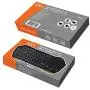 Mini Wireless Keyboard with Touchpad for Smart TV Projector Compatible with Android iOS Windows