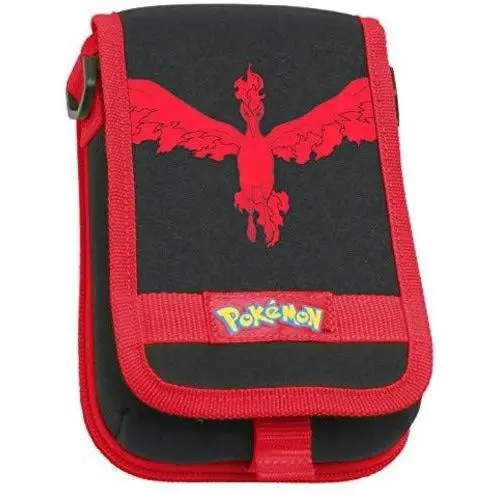 HORI Nintendo 3DS Pokemon Moltres Travel Pouch - Red - 3DS-505U HORI Nintendo 3DS Pokemon Moltres Travel Pouch - Red - 3DS-505U
