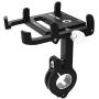 GUB Bicycle & Motorcycle Phone Mount, Aluminum Alloy Bike Phone Holder with 360° Rotation for iPhone 11 Pro Max X XR Xs 7s 8 Plus, Samsung S20 S7/S6/Note10/9/8/4 GPS Mount 4 to 6.5 Inch (Black)