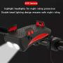 Dymoly Bicycle Headlight USB Rechargeable 4 in 1 Multifunction Bicycle Headlight with Mobile Phone Stand 4000 MAH Power Bank 130 dB Speaker Bike Lights IPX65 Waterproof Bike Headlight for Android ISO