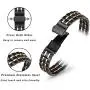 STIROLL Thin Replacement Band Compatible for Apple Watch 38mm 40mm 42mm 44mm, Stainless Steel Metal Wristband Women Men for iWatch 5/4/3/2/1 (Black+Rose Gold, 42mm/44mm) STIROLL Thin Replacement Band Compatible for Apple Watch 38mm 40mm 42mm 44mm, Stainless Steel Metal Wristband Women Men for iWatch 5/4/3/2/1 (Black+Rose Gold, 42mm/44mm)