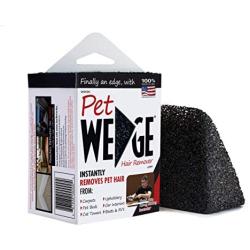 Pet Wedge Hair Remover- 2 Pack Pet Wedge & 2 Free Mini-Pocket Pet Wedge. Bonus Pack