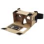 Google Cardboard,Virtual Real Store 3D VR Headsets Virtual Reality Glasses Box with Clear 3D Optical Lens and DIY Comfortable Head Strap Nose Pad for All 3-5.5 Inch Smartphones (Upgrade 1.0, 1 Pack)