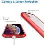 JETech Case for Apple iPhone Xs Max 6.5-Inch, Shock-Absorption Bumper Cover, Red JETech Case for Apple iPhone Xs Max 6.5-Inch, Shock-Absorption Bumper Cover, Red