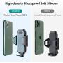 VICSEED Car Phone Mount, [Thick Case & Big Phones Friendly] Long Arm Suction Cup Phone Holder for Car Dashboard Windshield Air Vent Hands Free Clip Cell Phone Holder Compatible with All Mobile Phones