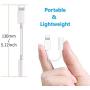 [Apple MFi Certified] 2 Packs Lightning to 3.5mm Headphone Jack Adapter for iPhone Dongle Earplug Jack Aux Connector, Compatible with iPhone 7/7 Plus/8/8 Plus/X/Xs/Xs Max/XR Support iOS 13