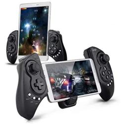 iPega PG-9023 Wireless Gamepad Game Controller, Telescopic Extendable Joystick for 5-10 inch Tablets Phones, Compatible with PC, Android, Samsung Galaxy Tab S3 S2 Note 9 Galaxy S10 S9+ S8+ Huawei