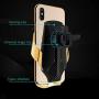LUKKAHH R3 Wireless Car Charger Mount,Auto-Clamping Air Vent Phone Holder,10W Qi Fast Car Charging,Compatible iPhone 11/11 Pro/11 Pro Max/XS/XS Max/X/8/8+, Samsung Note9/Note10/S9+/S10+(Deep Black)