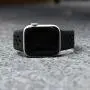 SMEECO Compatible with Apple Watch Replacement Band 40mm 38mm Sport Breathable Silicone Wrist Straps Compatible with iWatch Series 5/4/3/2/1(Black/Black,Small) SMEECO Compatible with Apple Watch Replacement Band 40mm 38mm Sport Breathable Silicone Wrist Straps Compatible with iWatch Series 5/4/3/2/1(Black/Black,Small)