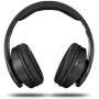 Bluetooth Headphones Wireless,Tuinyo Over Ear Stereo Wireless Headset 35H Playtime with deep bass, Soft Memory-Protein Earmuffs, Built-in Mic Wired Mode PC/Cell Phones/TV-Black
