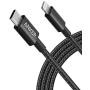 USB C to Lightning Cable, Anker New Nylon USB-C to Lightning Charging Cord for [6ft Apple MFi Certified] for iPhone 11 Pro/X/XS/XR / 8 Plus/AirPods Pro, Supports Power Delivery (Black)