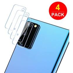 FilmHoo Screen Protector for Samsung Galaxy Note 20 Camera Lens Protector Tempered Glass, HD Clear Ultra Slim 9H Anti-Scratch Bubble Free [Case Friendly][6.7 Inch](4 Pack)