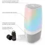 iHome Zenergy Aromatherapy Essential Oil Diffuser Bluetooth Speaker with Sound Therapy, Light Therapy, Anti-Anxiety and Stress Relief, Color Changing Relaxing Sounds and Oils