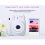 WINKINE Instax Mini Frames 2x3, 3 Pack Polaroid Frames Clear Cute Picture Frames for Tabletop & Desktop, Freestanding Sliding Photo Display for Fujifilm & Polaroid Film