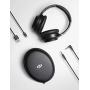 TaoTronics Active Noise Cancelling Headphones [Upgraded] Bluetooth Headphones SoundSurge 60 Over Ear Headphones Wireless Headphones Deep Bass, Quick Charge, 30H Playtime for Travel Work Cellphone