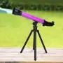 Bindpo Astronomical Telescope,Kids Educational Gift Toy Monocular Space Astronomical Telescope with Stretchable Tripod 20X 40X 60X Eyepiece Magnification for Beginners/Children(Purple)