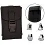 Clakit XL Smartphone StrapPack with Clip Front Flap (Black) - Backpack Shoulder Strap Attachment for Hikers, Travelers, Hunters, Students, and Commuters Clakit XL Smartphone StrapPack with Clip Front Flap (Black) - Backpack Shoulder Strap Attachment for Hikers, Travelers, Hunters, Students, and Commuters