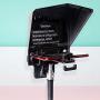 Desview T2 Portable Teleprompter Kit with Remote Control for Smartphone iPad Mini Canon Nikon Sony DSLR Camera for YouTube Interview Video