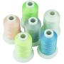 Simthread Glow in The Dark Embroidery Machine Thread (550Y 6C)