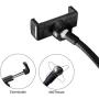 Selfie Ring Light with 24” Gooseneck Stand & Cell Phone Holder Makeup Light, Social Media Influencer Live-Streaming Phone Mount and Light Kit