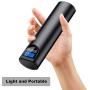 Kacsoo Portable Mini Intelligent Air Pump,150PSI High Pressure Hand Held Tire Pump with 2000mAh Rechargeable Battery, Electric Air Compressor for Bicycle Motorcycle Tires Ball and Other Inflatable