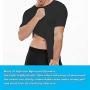 Mens Compression Shirt Undershirt Slimming Tank Top Workout Vest Abs Abdomen Slim Body Shaper