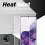 Galaxy S20 Screen Protector + Camera Lens Protector [ 2 + 2 Pack ][Compatible Fingerprint] [Anti-Bubble] [Case Friendly] [Self Healing] Clear HD Protective Film for Samsung Galaxy S20