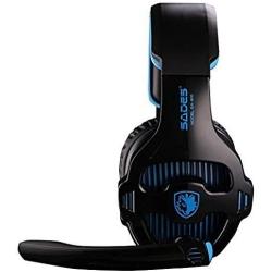 SADES SA-810 Gaming Headset Multi Function Pro Game Headphones with Microphone for PS4/ Xbox One/PC/iPhone/Smart Phone/Laptop/iPad/Mobile Phones