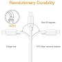 Marchpower iPhone Charger Cable 3Pack 3/6/10FT MFi Certified Lightning Cord USB A Fast Charging Compatible with iPhone SE 11 Pro MAX X Xs XR 8 Plus 7 Plus 6S Plus 5S SE iPod iPad Pro Touch Mini