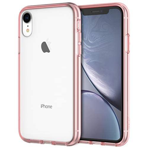 JETech Case for Apple iPhone XR 6.1-Inch, Shock-Absorption Bumper Cover, Rose Gold
