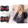 Zyllion Shiatsu Back and Neck Massager - Kneading Massage Pillow with Heat for Shoulders, Lower Back, Calf - Use at Home and Car, Black, (ZMA-13-BK) Zyllion Shiatsu Back and Neck Massager - Kneading Massage Pillow with Heat for Shoulders, Lower Back, Calf - Use at Home and Car, Black, (ZMA-13-BK)