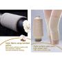 Knee Braces for Knee Pain (2 Pack)- Knee Compression Sleeves for Arthritis Pain and Support，Meniscus Tear, ACL, MCL, Running, Workout,Sports (Beige, S)