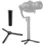 Aluminum Mini Tripod Tabletop Stand Monopod Compatible with DJI Ronin S SC/DJI OSMO Mobile 3 2/ Zhiyun Crane V2/Crane-M/Smooth 4/Smooth Q/Smooth 3/Moza Air/Mini-C/Feiyu Vimble 2 Gimbal Stabilizer