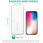 Portable Charger 32000mAh RAVPower Power Bank 3-Port Battery Pack Total 6A External Battery Phone Charger Compatible with iPhone 11 Pro Max SE XS iPad Pro Samsung Galaxy S20 Note10 Pixel (White)