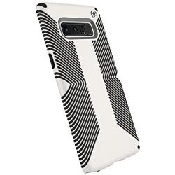 Speck Products Presidio Grip Cell Phone Case for Samsung Galaxy Note8 - White/Black Presidio Grip